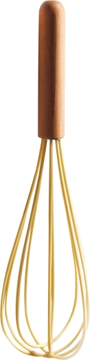 TORO Silicone Whisk with Bamboo Handle 30 cm