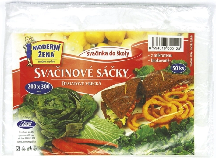 Сандвич пликове 20 × 30 см, 50 бр.