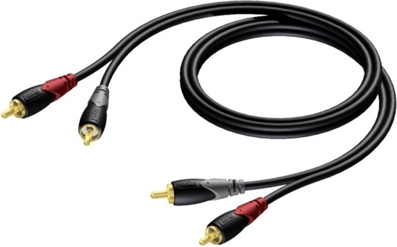 Audio cable 2× RCA (cinch) male – 2× RCA (cinch) male 1 m
