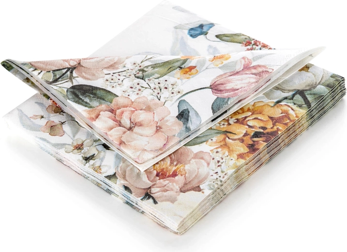 New Meadow Napkins 33 × 33 cm, 3-ply (20 pcs)