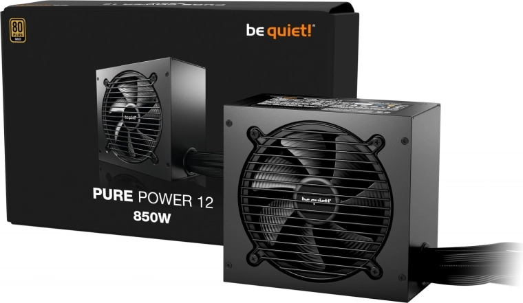 Power Supply be quiet! Pure Power 12 850W ATX 3.1 80PLUS GOLD