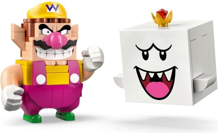 Емблематичните герои Wario и King Boo