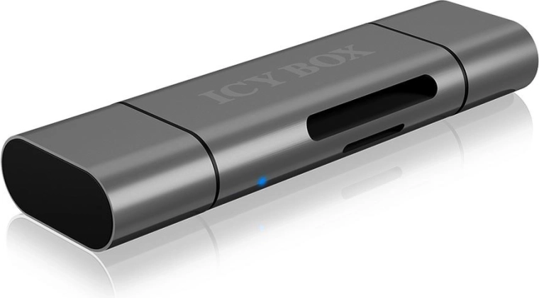 Icy Box четец на карти IB-CR200-C USB-C и USB-A
