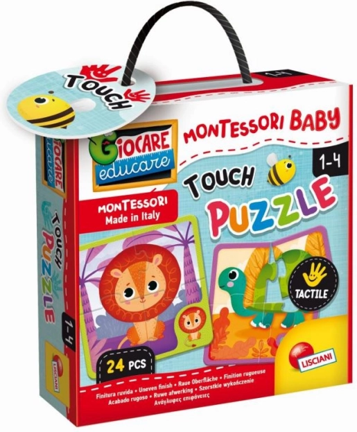 Montessori Tactile Puzzle Game for Children