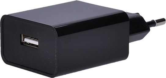 Solight USB заряден адаптер 1× USB 2,4 A черен