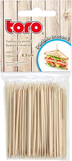 Linden Wood Toothpicks 100 pcs