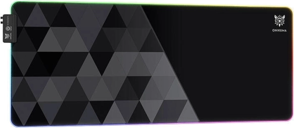 RGB геймърски пад за мишка ONIKUMA голям черен