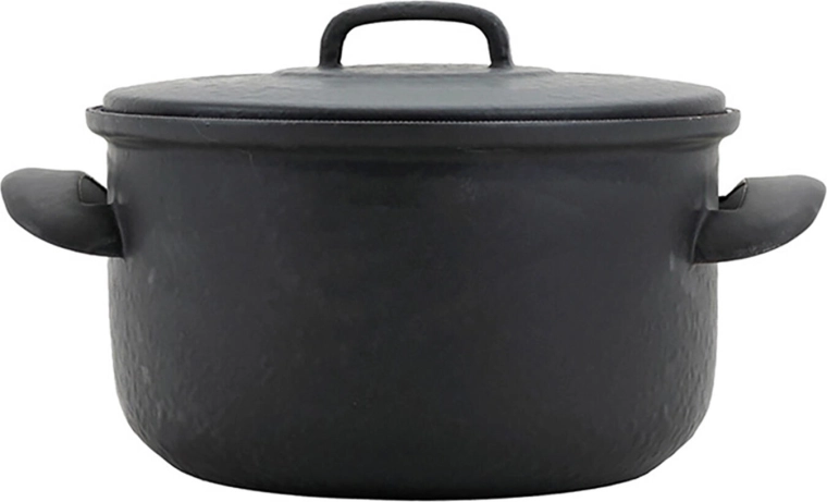 Enamel pot with lid 20 cm, 3 l BSE