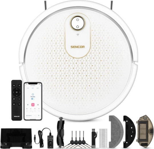 Робот прахосмукачка Sencor SRV 4550WH