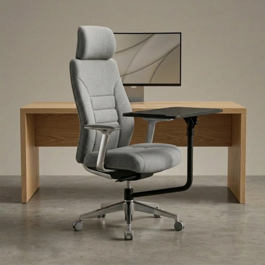 Stable mounting to an office chair