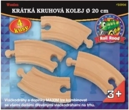 Maxim къси кръгови релси – комплект 4 бр.