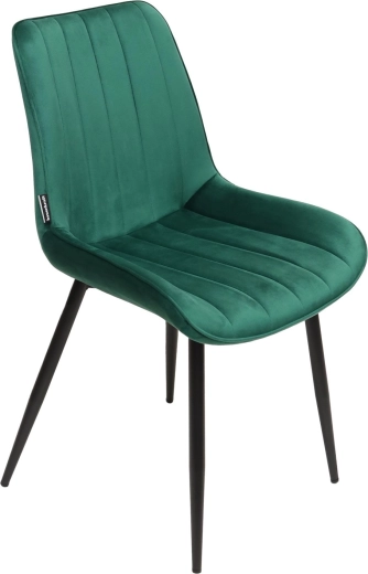 Velvet velour and elegant stitching