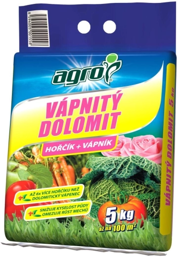 Calcium Dolomite – Garden Fertilizer 5 kg AGRO