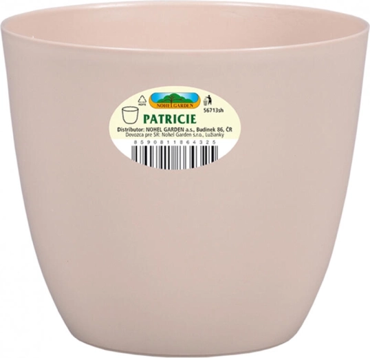 PATRICIE Modern Flower Pot Cover 15 × 13 cm light brown