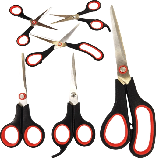 Set of 3 Universal Scissors for Home and Office