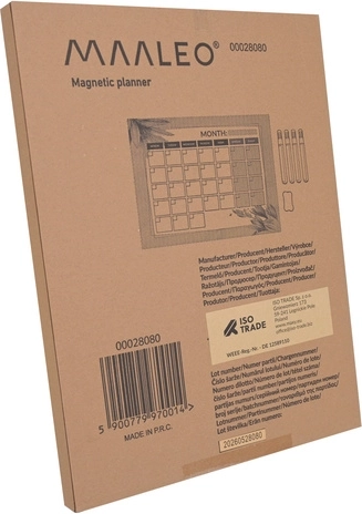 Clear packaging and easy storage