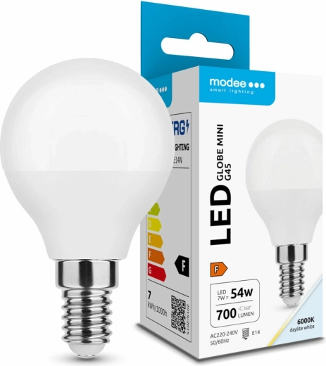 LED Bulb G45 7 W E14 Cool White 700 lm Modee Lighting