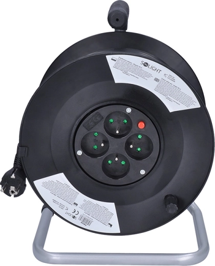 Four sockets on the reel
