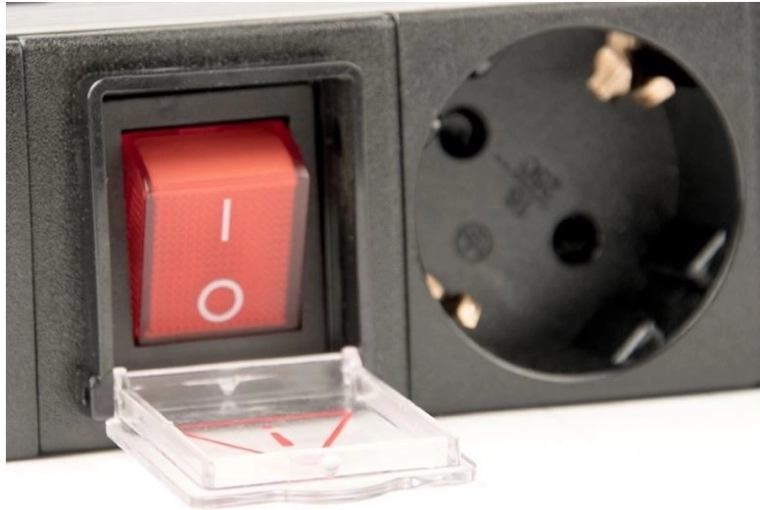 Безопасен главен превключвател с капаче