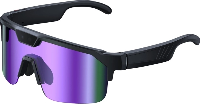 Zeblaze Q01 AI sports sunglasses with camera – purple