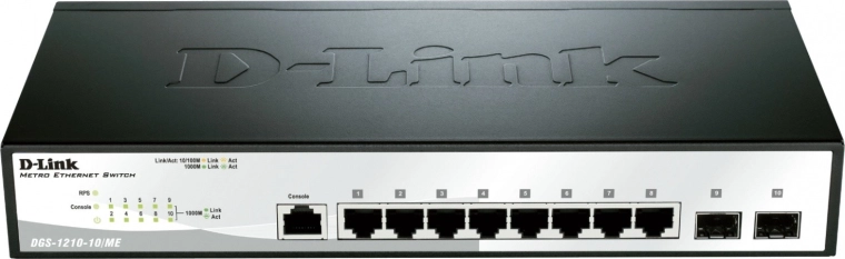 D-Link DGS-1210-10/ME/E гигабитов управляем суич