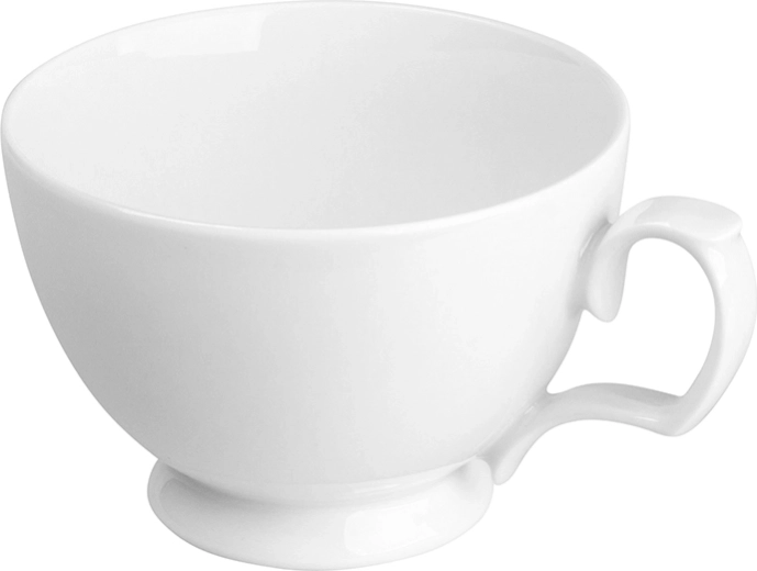 Large capacity for breakfast beverages