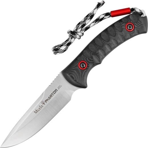 Muela Phantom универсален нож 12 cm с микарта и кожена кания