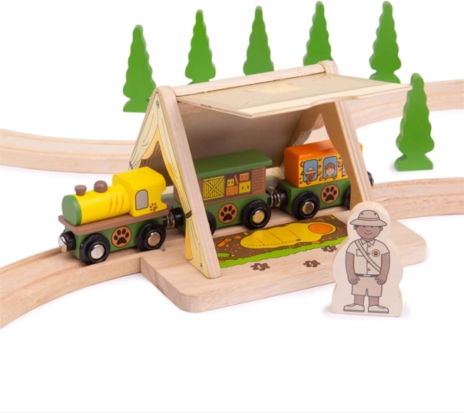 Сафари палатка Bigjigs Rail