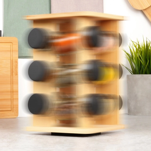 Въртящ се дизайн за бърз избор на подправки