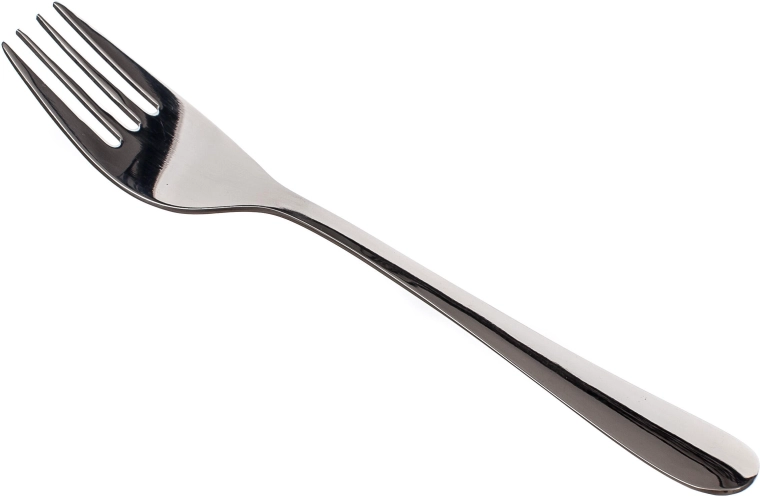 COLETTE dessert fork in stainless steel