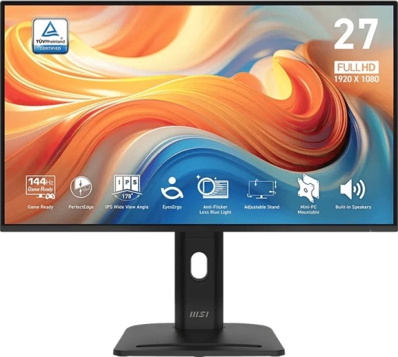 Монитор MSI PRO MP275PG 27" FHD 144 Hz черен