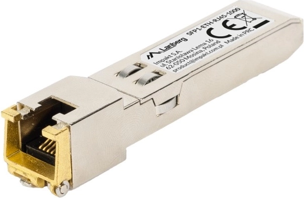 Гигабитов SFP модул с RJ45 за меден Ethernet