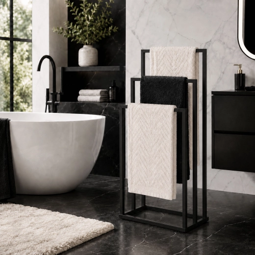 Freestanding design with no drilling