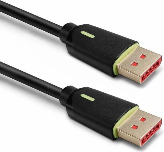 Кабел DisplayPort 2.1 DP80 (UHBR20) 80 Gb/s 0,5 м