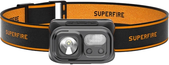 LED челник Superfire 220 lm с USB‑C
