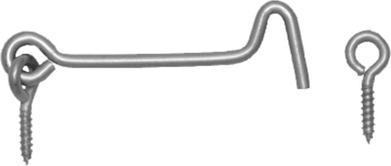 Screw-in eye hook 60 mm, galvanized steel