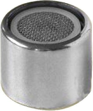 Aerator with internal thread 22x1, chrome, metal
