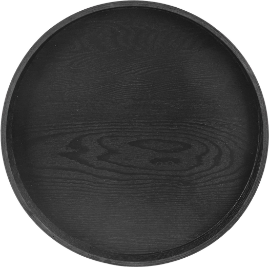 Round Wooden Serving Tray 38 cm