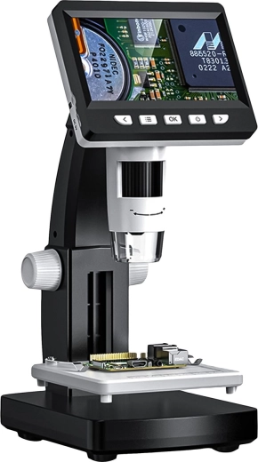Detailed image on the LCD display