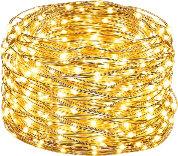 300 LED lights for a radiant decoration