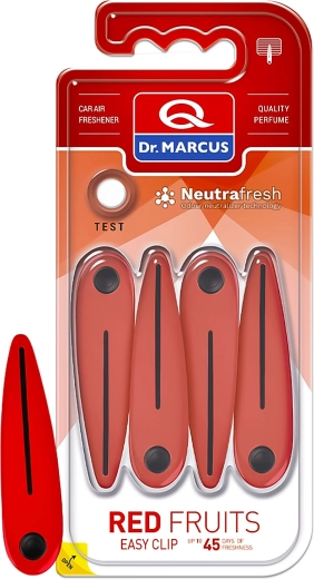 Dr. Marcus Easy Clip Car Air Freshener Red Fruits
