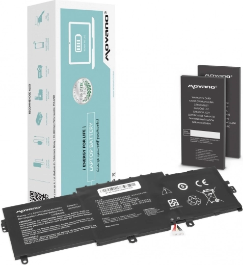 Movano C31N1811 Battery for Asus ZenBook 14 UX433, 3400 mAh (39 Wh)