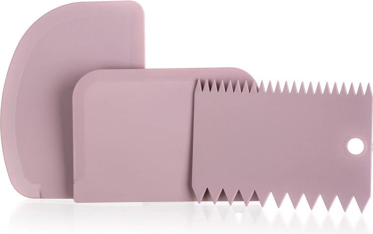 Culinaria Baking Spatulas – Pink Set of 3