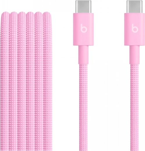 Beats плетен кабел USB‑C към USB‑C 1,5 m турборозов