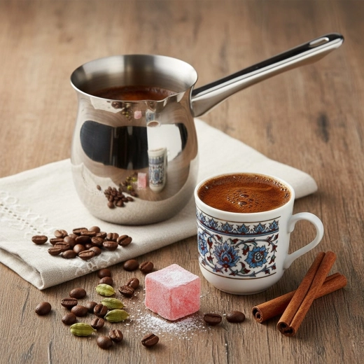 Ideal for authentic Turkish coffee