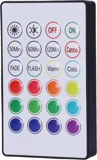 Remote control for convenient adjustment