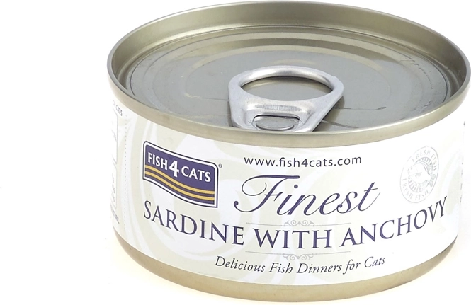 Fish4Cats консерва за котки сардина с аншоа 70 г