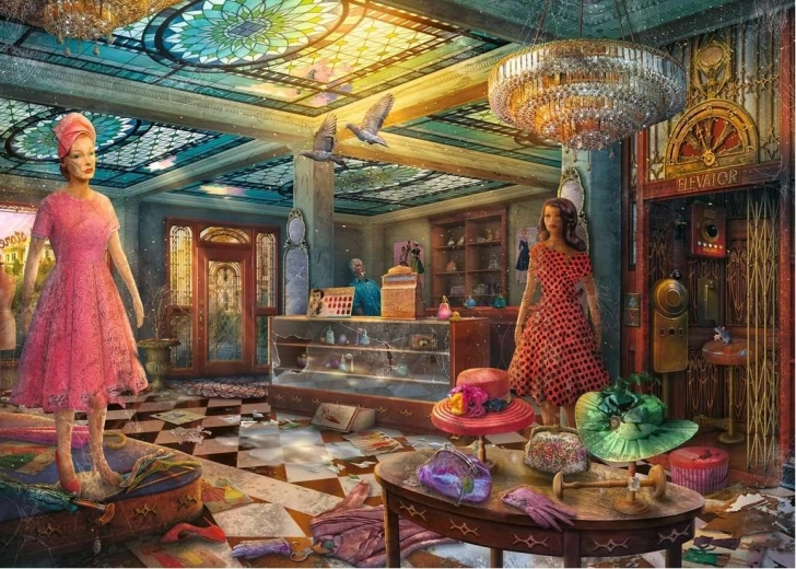 Пъзел Ravensburger „Изоставен магазин“ 1000 части