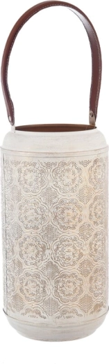 Mandala Candle Holder Beige-Gold