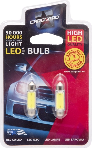 LED плафонна крушка 36 mm 12 V 3 W 6000 K
